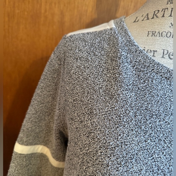 Women's Gray Public School New York Knit Knee Length Sheath Style Dress sz L - Picture 7 of 15